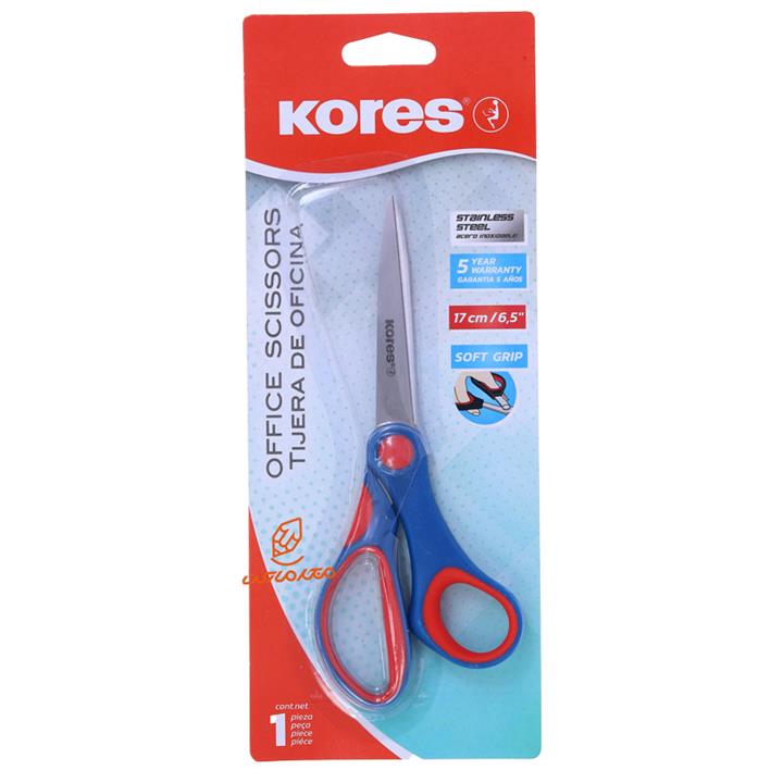 قیچی اداری 17 سانت آبی مدل 35217 کورس KORES